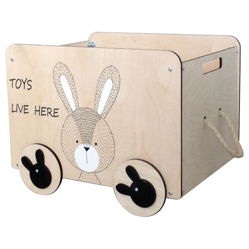 Ящик Wooden Box Bunny  в Уфе | Loft Concept 