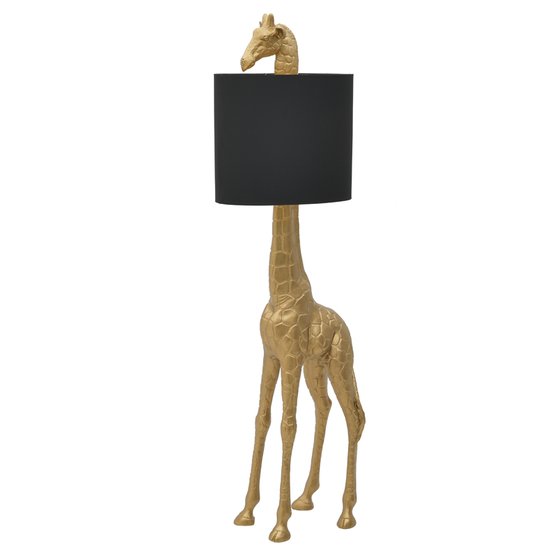 Торшер Golden Giraffe Floor lamp Черный Золотой в Уфе | Loft Concept 