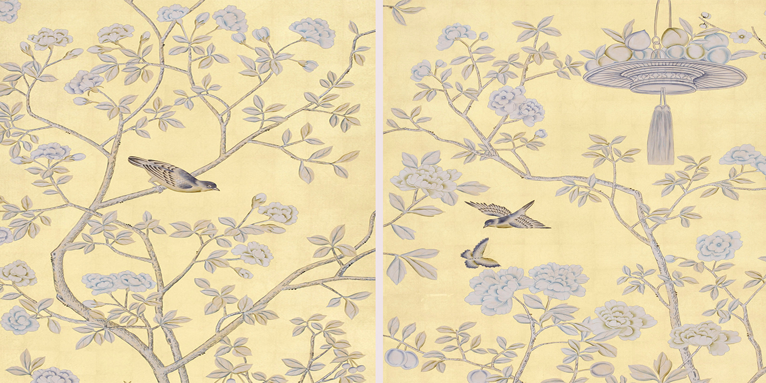 Обои ручная роспись Askew Carat Gold - фото №1