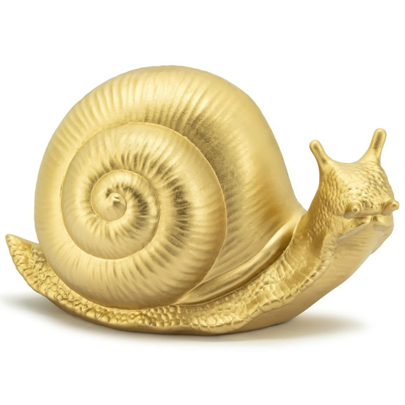 Статуэтка Abhika Snail Bisc. Gold Золотой в Уфе | Loft Concept 