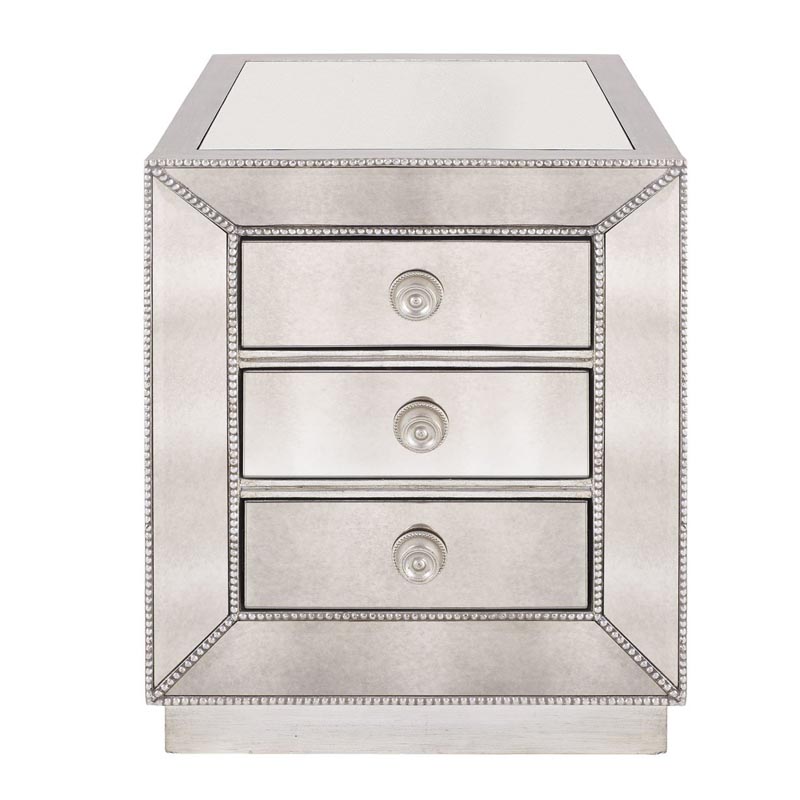 Тумба Blasco Mirrored Nightstand Зеркало в Уфе | Loft Concept 