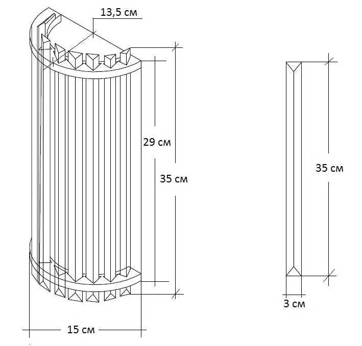 Бра Suspension Glass Cylinders Sconces 35 в Уфе