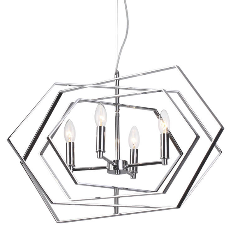 Люстра Damaris Chandelier silver Серебряный в Уфе | Loft Concept 