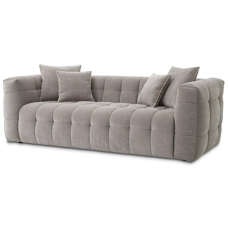 Диван Eichholtz Sofa Breva Grey Серый в Уфе | Loft Concept 