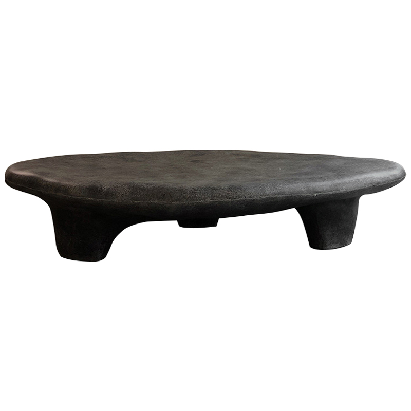 Кофейный стол Stone Coffee Table Black Черный в Уфе | Loft Concept 