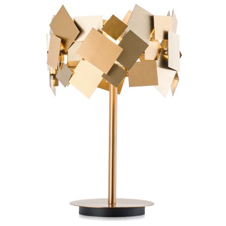 Настольная лампа Gold Plate Table Lamp  в Уфе | Loft Concept 