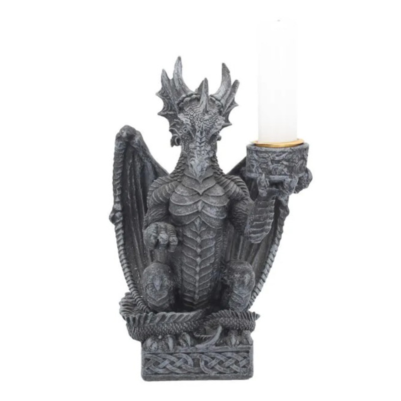 Подсвечник Dragon Guardian Серый (Gray) в Уфе | Loft Concept 