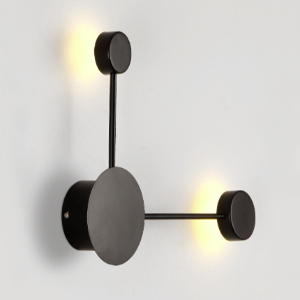 Бра Pin Wall Light 2 Черный в Уфе | Loft Concept 