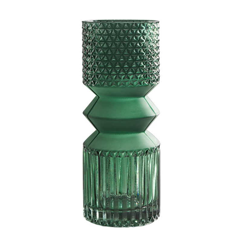 Ваза Vase Golden Throat Cup green Зеленый в Уфе | Loft Concept 