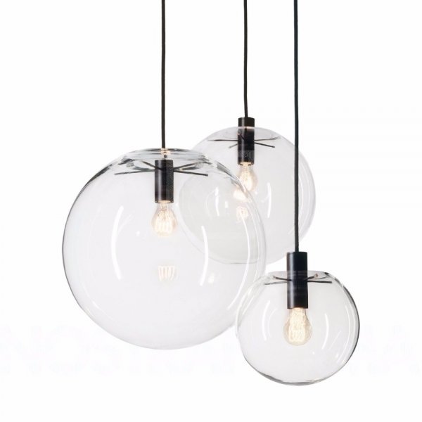 Подвесной светильник Selene Glass Ball Ceiling Lights Прозрачный в Уфе | Loft Concept 