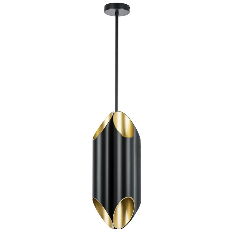 Подвесной светильник Garbi Black Pipe Organ Hanging Lamp Черный Золотой в Уфе | Loft Concept 