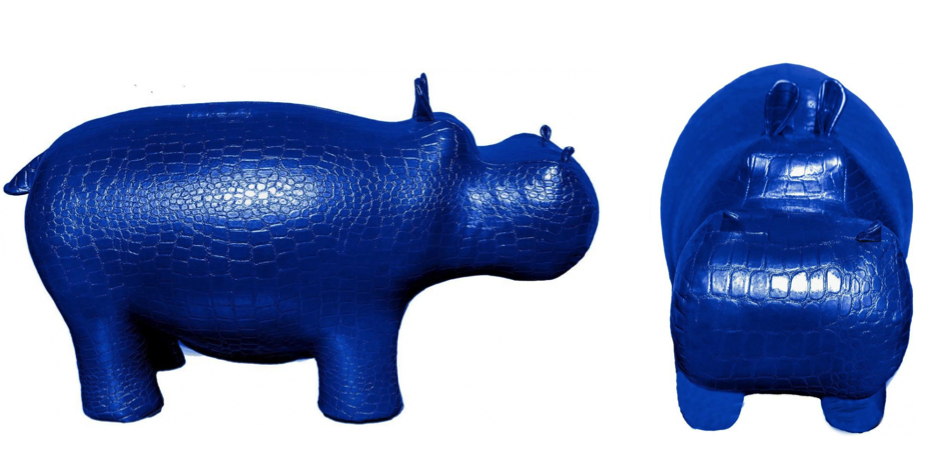 Пуф Бегемот Poof Hippo blue - Loft-Concept в Уфе