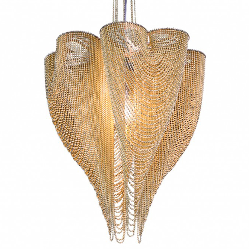 Люстра Willowlamp BabyLove Clover Gold Золотой в Уфе | Loft Concept 