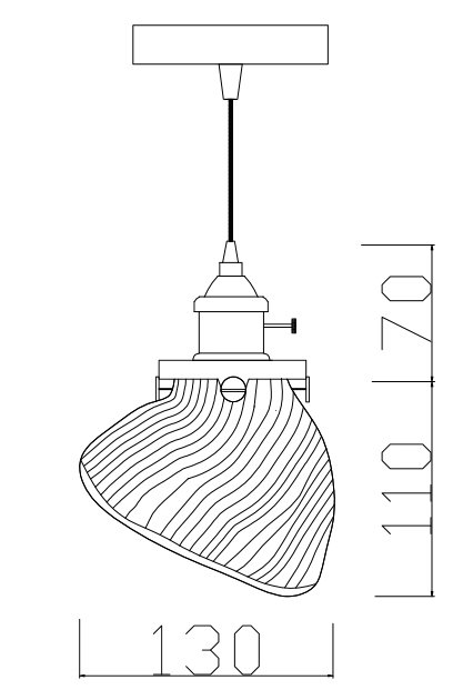 Подвесной светильник Loft Sea Shell в Уфе