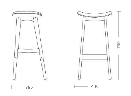 Стул Johannes Andersen Allegra Bar Stool в Уфе