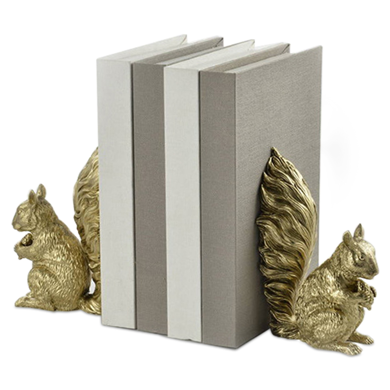 Держатель для книг Squirrel Book Holder Золотой в Уфе | Loft Concept 