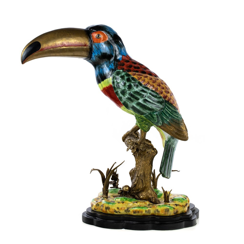 Статуэтка Toucan Figurine Мульти Бронза в Уфе | Loft Concept 