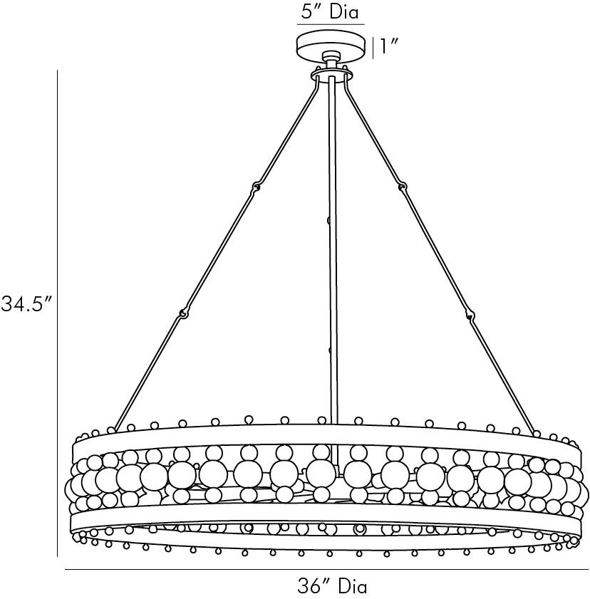 Люстра Arteriors ESME CHANDELIER в Уфе