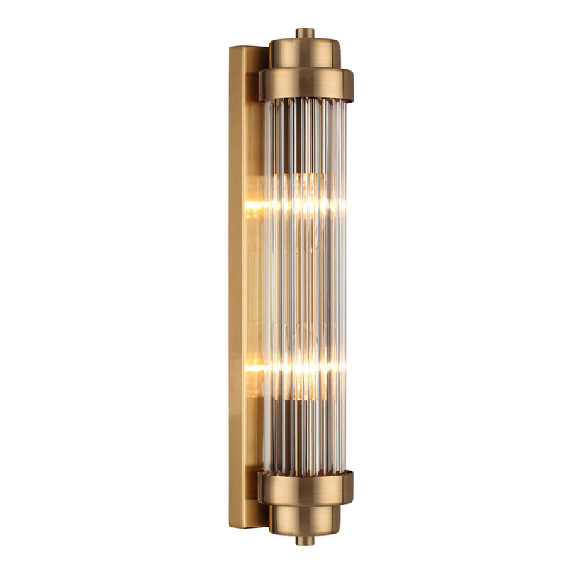 Бра Dirck Glass TUBE Sconce Bronze Бронза в Уфе | Loft Concept 