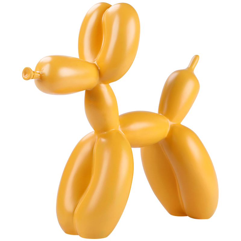 Статуэтка Jeff Koons Balloon Dog Matte Yellow Желтый в Уфе | Loft Concept 