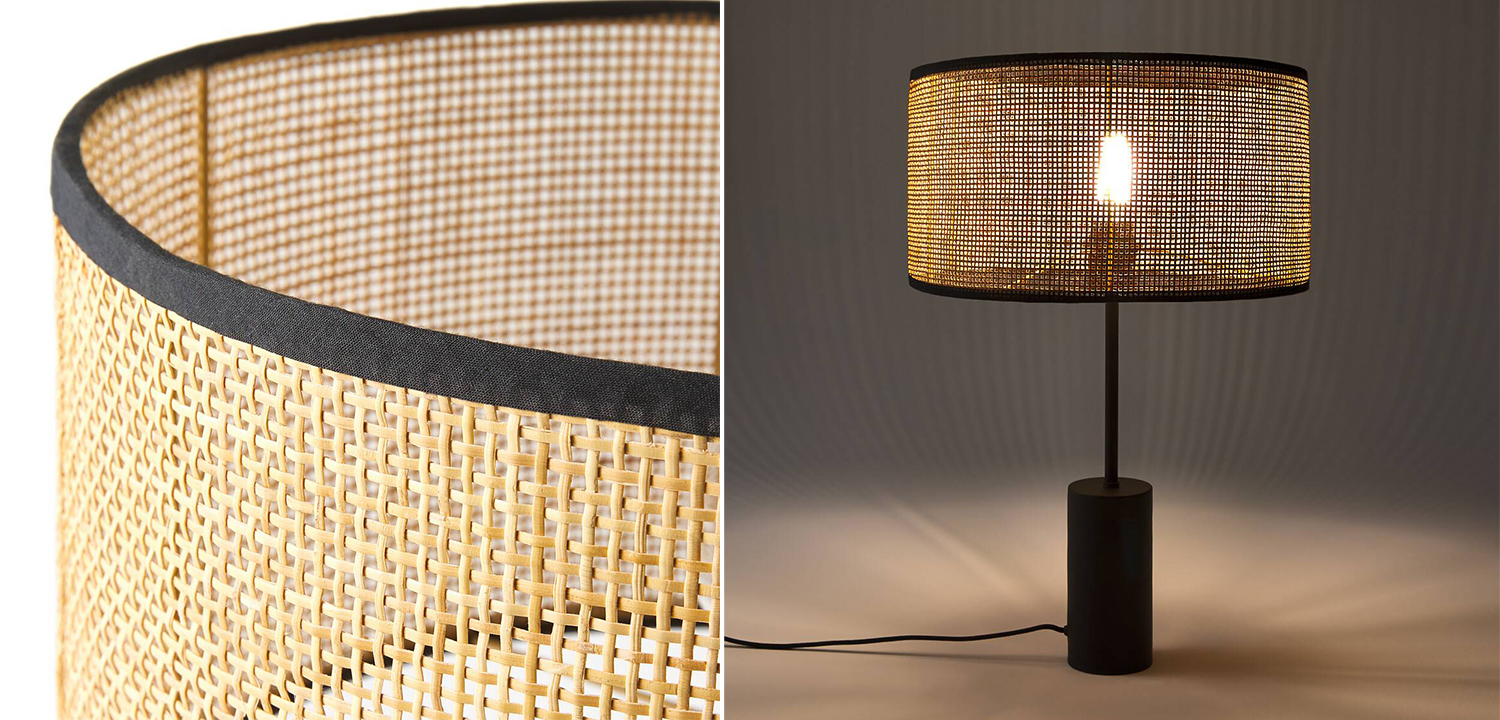 Настольная лампа Solvei Wicker Table lamp - фото