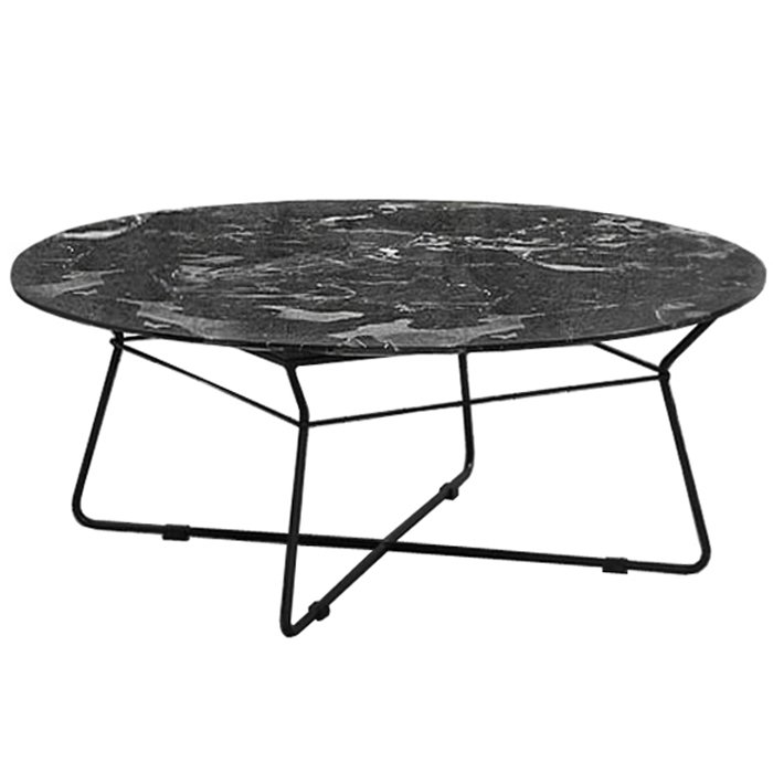 Кофейный стол Marble Coffee Table Черный Черный Мрамор Nero в Уфе | Loft Concept 