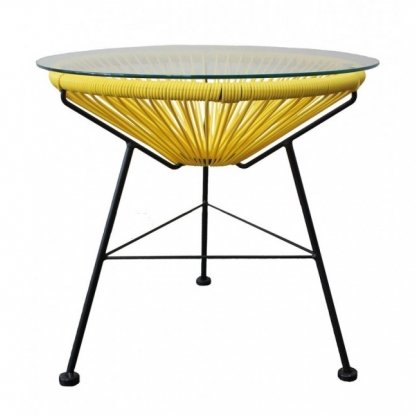 Приставной стол Acapulco side table Yellow Морская синь Желтый Оранжевый Зеленый Черный Белый в Уфе | Loft Concept 