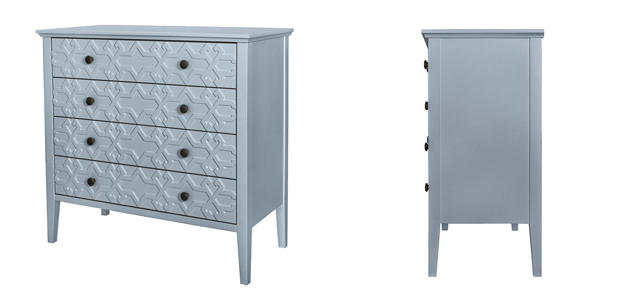 Комод Markus (серый) - фото №1