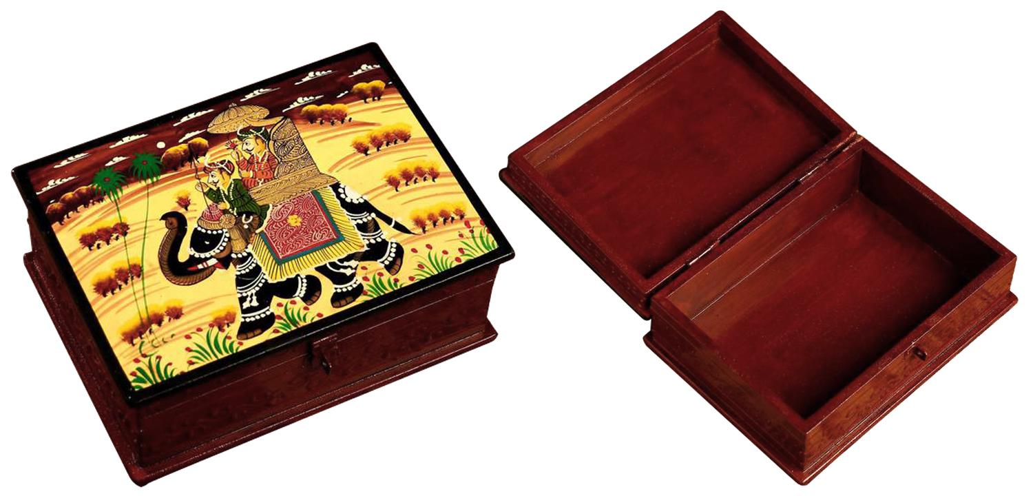 Шкатулка Maharaja Rides Elephant Box - фото