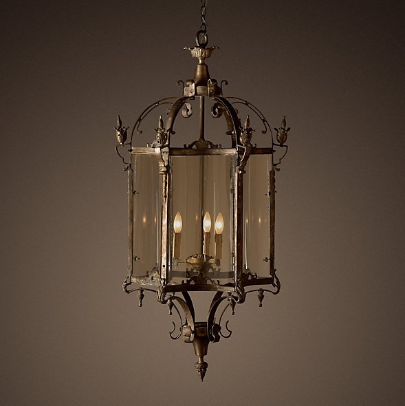 Люстра 19th Century Salerno Streetlight Pendant Lighting Черный в Уфе | Loft Concept 