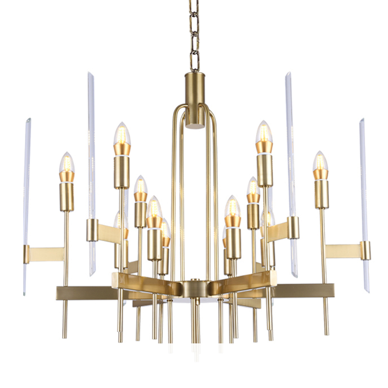 Bari Light Chandelier Aged Brass Золотой в Уфе | Loft Concept 