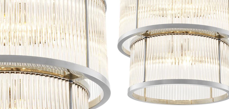 Люстра Chandelier Palmera Nickel - Loft-Concept в Уфе