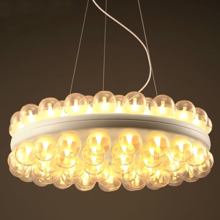 Люстра Eddy Light Chandelier Double Plate  в Уфе | Loft Concept 