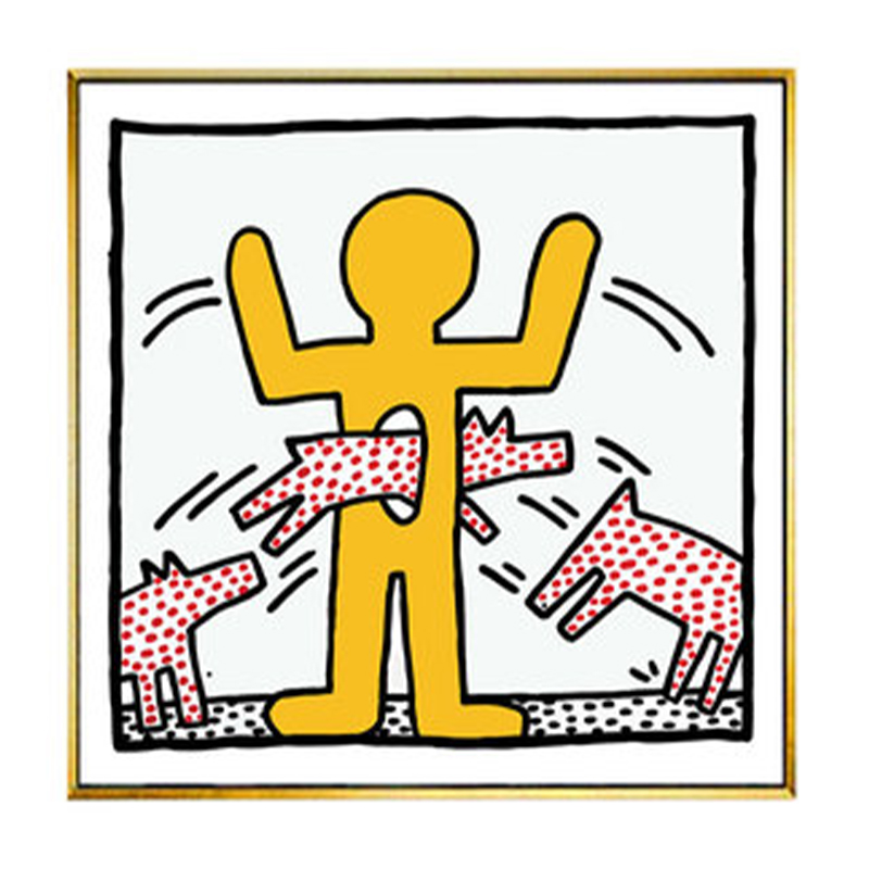 Постер Keith Haring 19 Мульти в Уфе | Loft Concept 