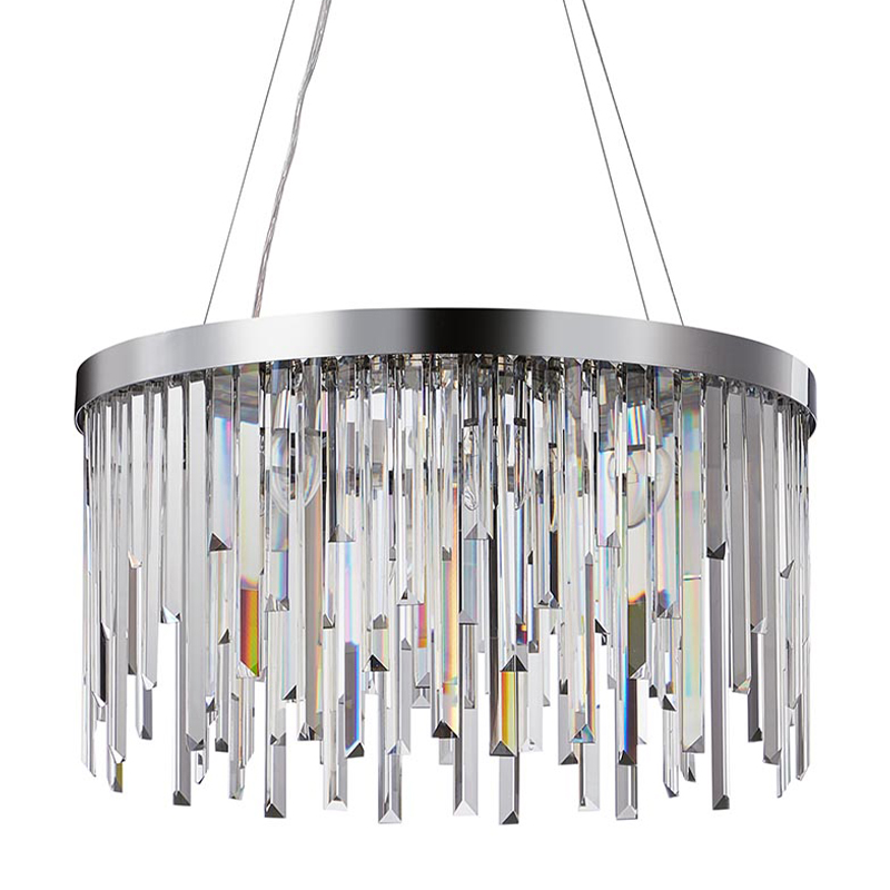 Люстра Bennett Chandelier chrome 60 Хром Прозрачный в Уфе | Loft Concept 