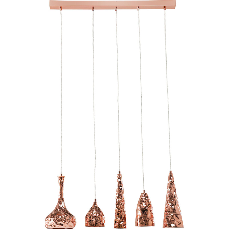 Люстра Several Copper Lamps Медь в Уфе | Loft Concept 