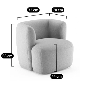 Кресло Ivy Boucle Collection Armchair в Уфе