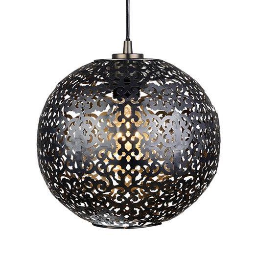 Подвесной светильник Oriental patterns Pendant Black Черный в Уфе | Loft Concept 