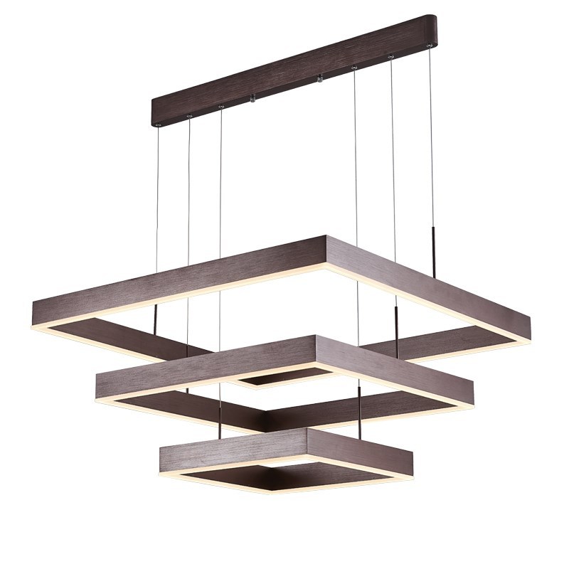 Люстра Ribbon Squares Chandelier Темная бронза в Уфе | Loft Concept 