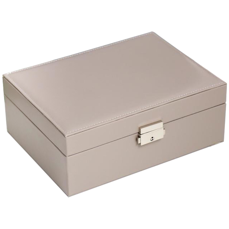 Шкатулка Blanford Jewerly Organizer Box gray beige Бежево-серый в Уфе | Loft Concept 