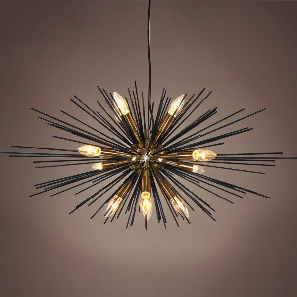 Люстра Astra Chandelier Sputnik Gold & Black  в Уфе | Loft Concept 