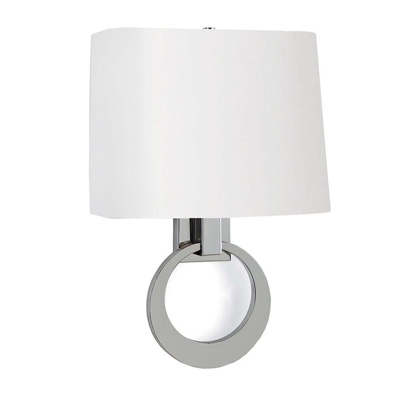 Бра Dana Sconce Silver Ring Серебряный Белый в Уфе | Loft Concept 