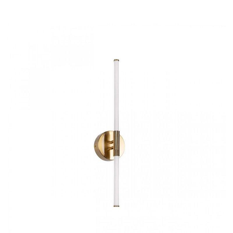 Бра светодиодное Trumpet Tube Gold 60 см Золотой Белый в Уфе | Loft Concept 