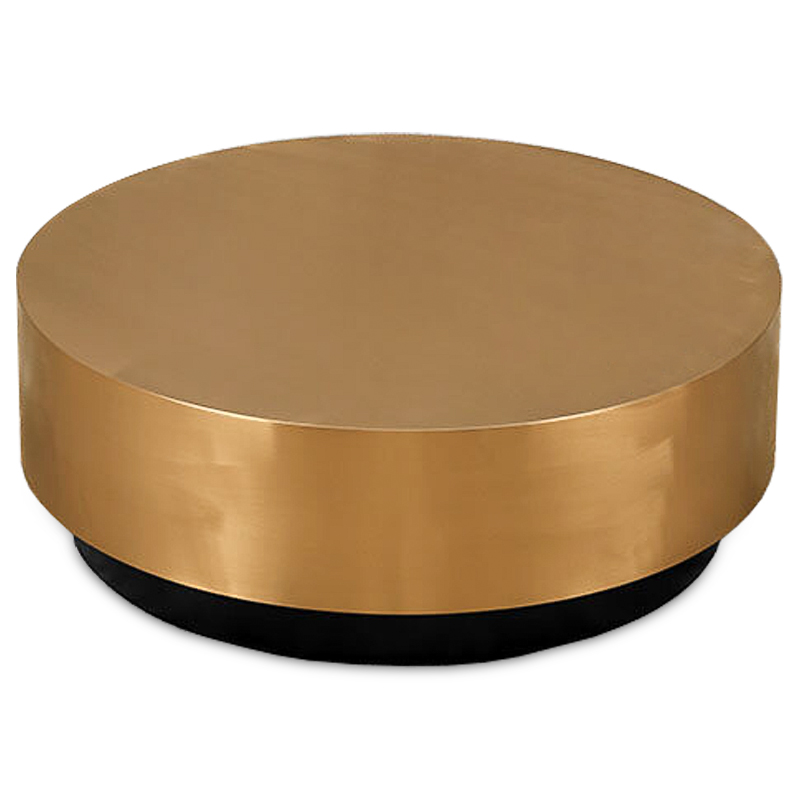 Кофейный столик Gold Washer Coffee Table Золотой Черный в Уфе | Loft Concept 