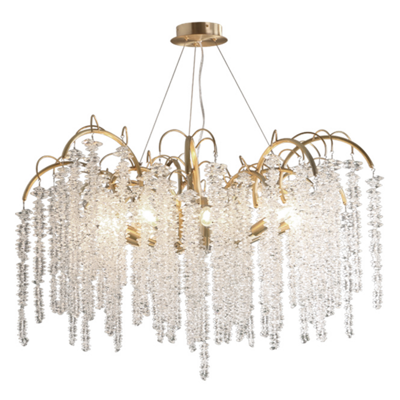 Люстра Orabel Chandelier Золотой Прозрачный (Transparent) в Уфе | Loft Concept 