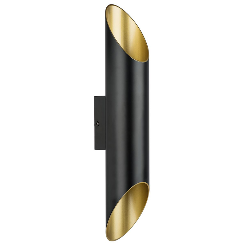 Бра Garbi Black Pipe Organ Sconce Черный Золотой в Уфе | Loft Concept 