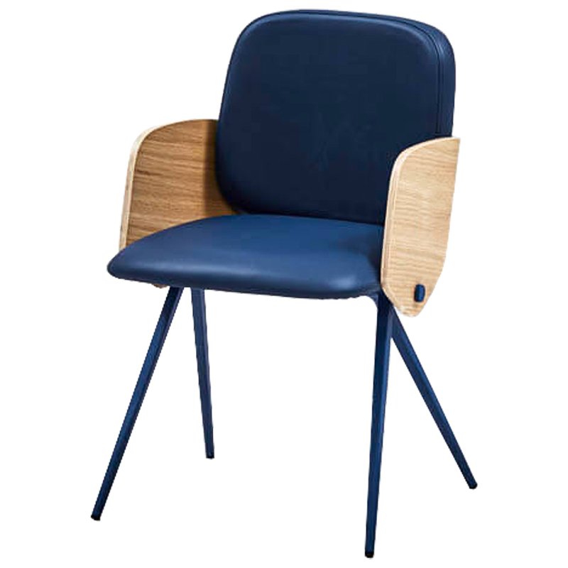 Стул Fionan Stool Blue Древесина Синий в Уфе | Loft Concept 