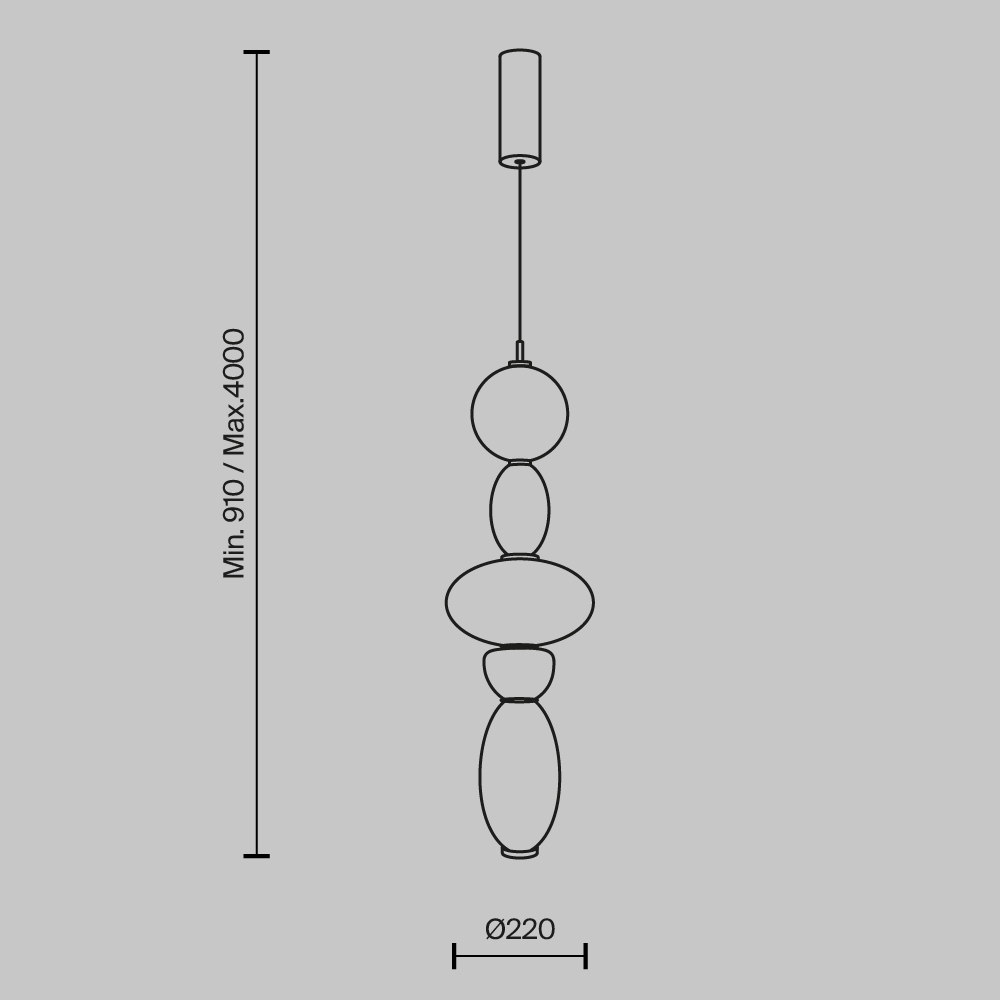 Подвесной светильник Adore LED 3000K 23Bт  в Уфе