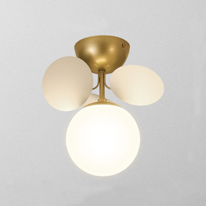 Потолочный светильник MATISSE ceiling lamp one Золотой Белый Светло-серый Мульти в Уфе | Loft Concept 