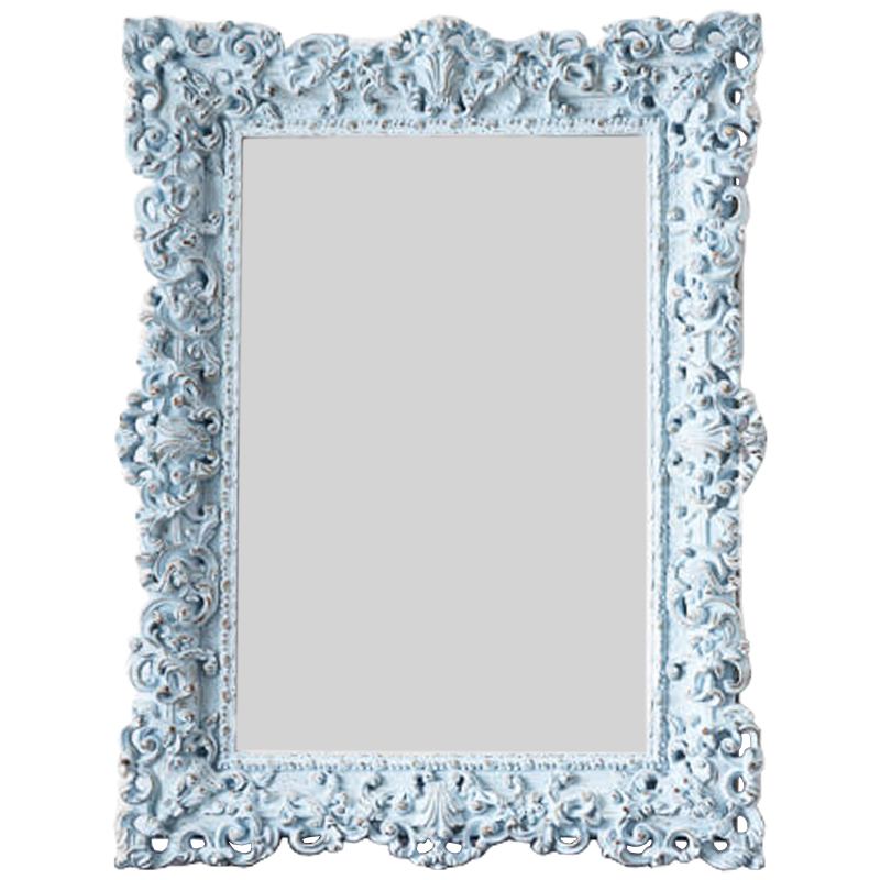 Зеркало Leeuw Mirror Pastel Blue Винтажный голубой в Уфе | Loft Concept 